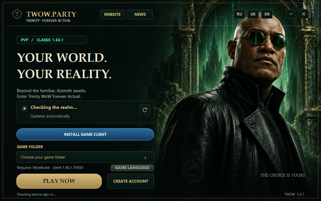 TWOW.PARTY Launcher 1.0.7 — Start playing